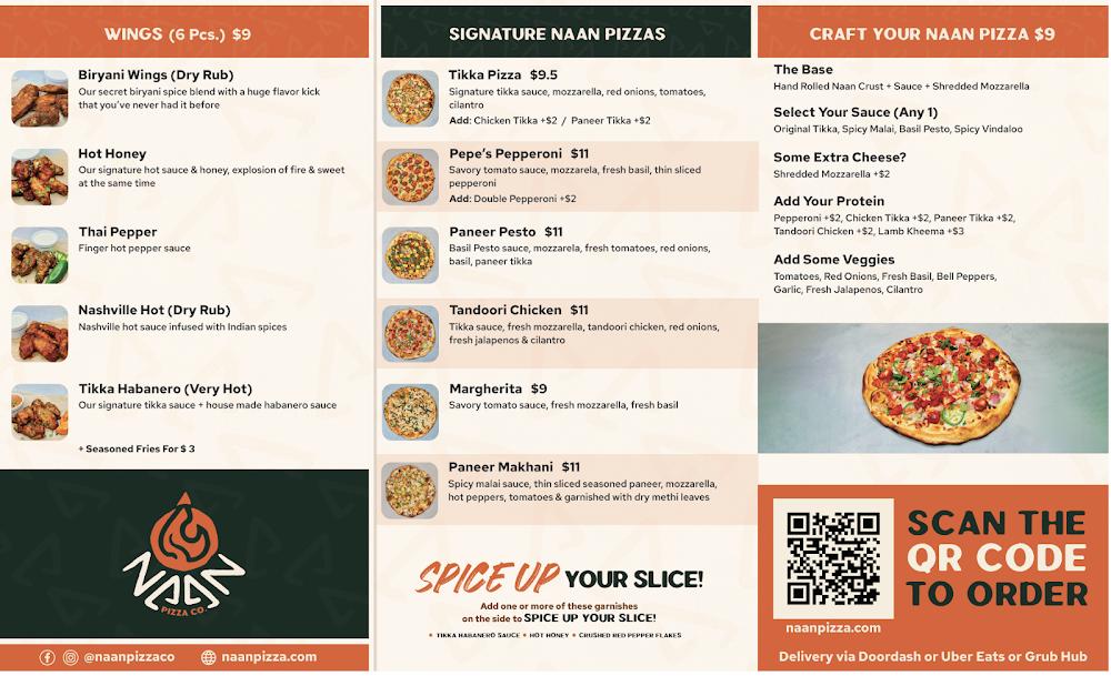 Naan Pizza Co. Biryani Wings (Dry Rub) 6ct
